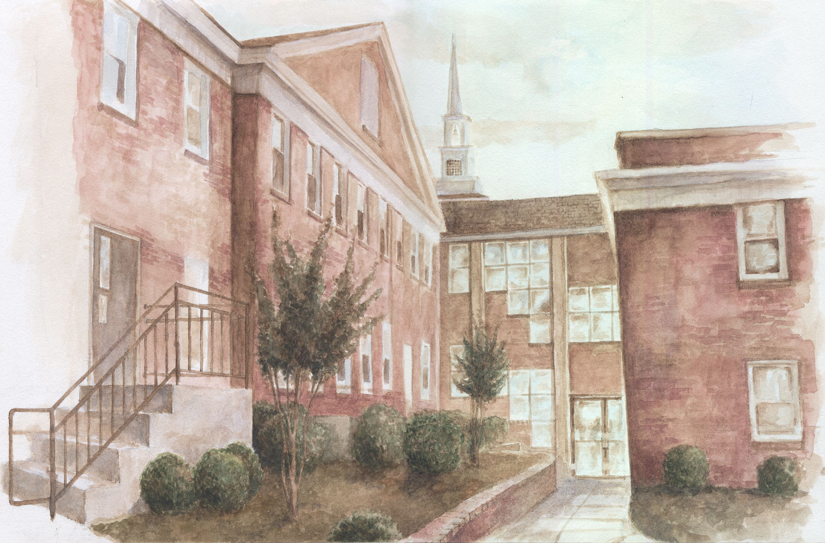 Warren Baptist Church Renovations & Addition 2KM Architects Augusta